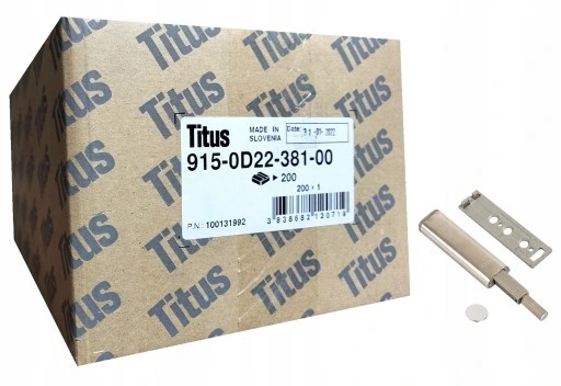 Titus Push To Open Tipon Z Magnesem 200 Szt