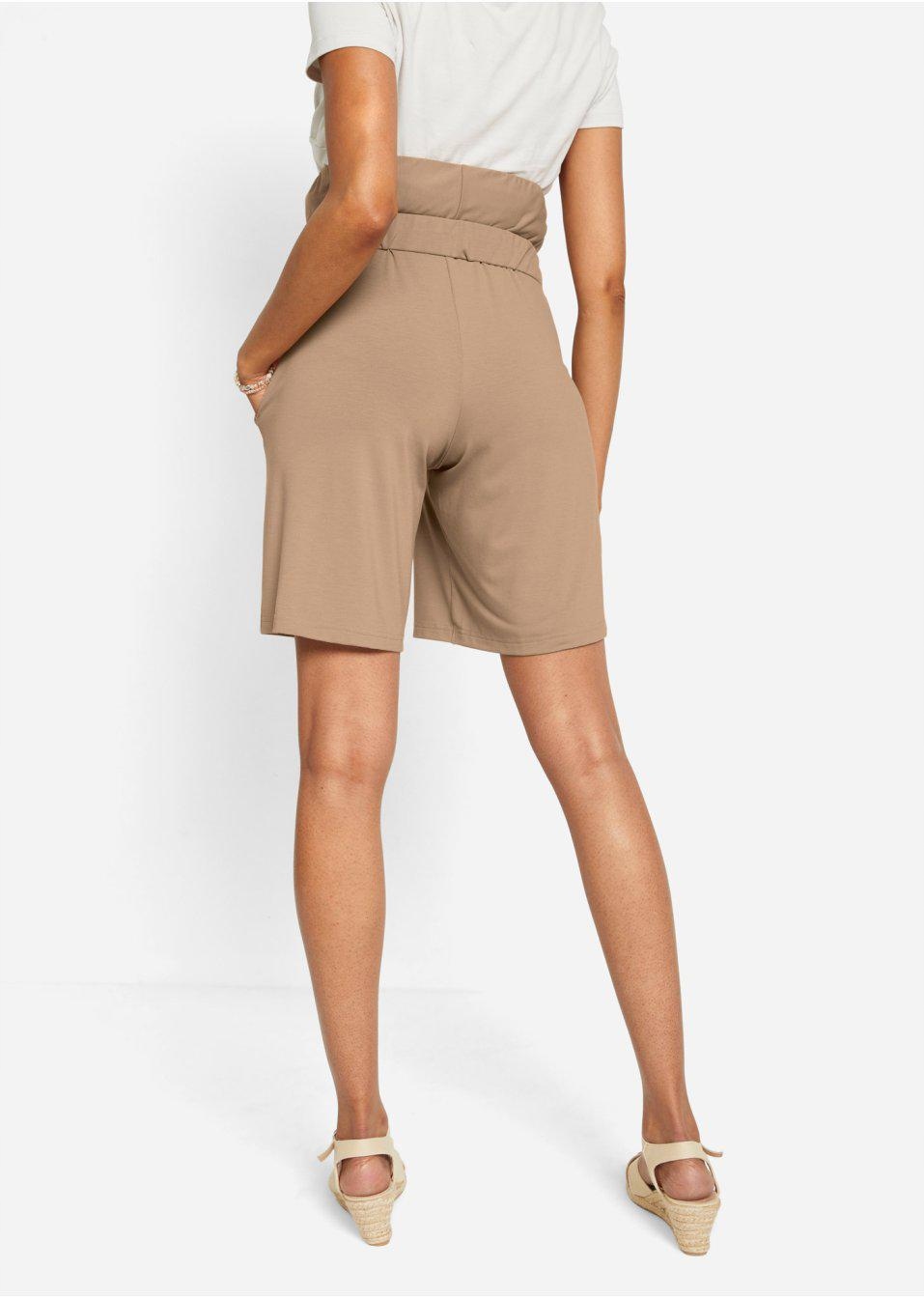 BONPRIX _SM 3AO BEŻOWE SZORTY CIĄŻOWE _/ 48 Płeć kobieta
