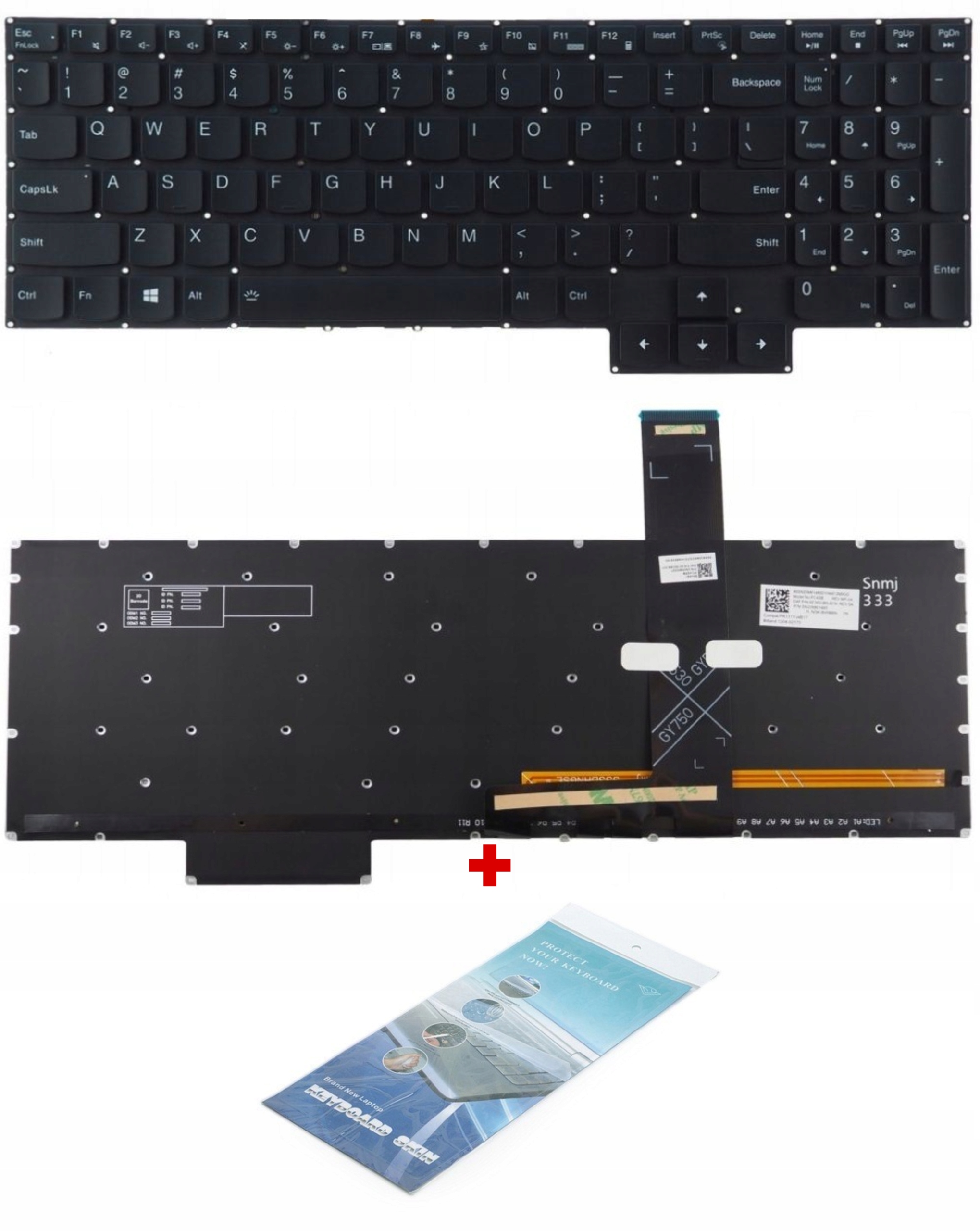 Klávesnice pro Lenovo Legion 5 15IMH 15ARH05 15IMH05 17IMH05 15IMH 5-17ACH6H