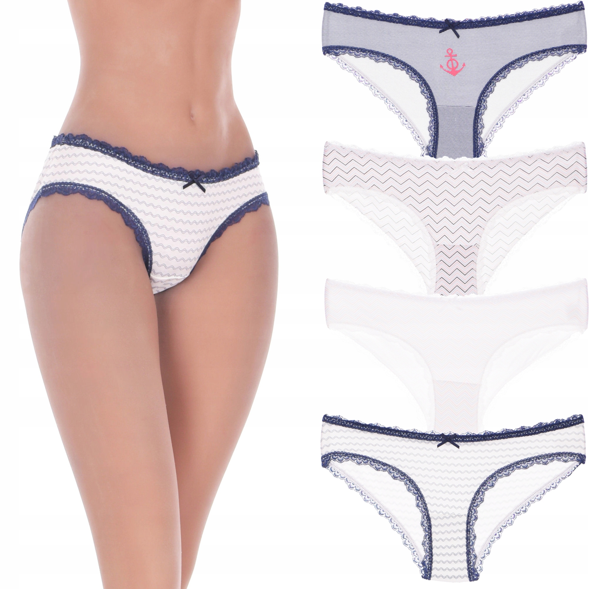 

Orirose Komplet Majtki damskie Sexy Figi Koronkowe