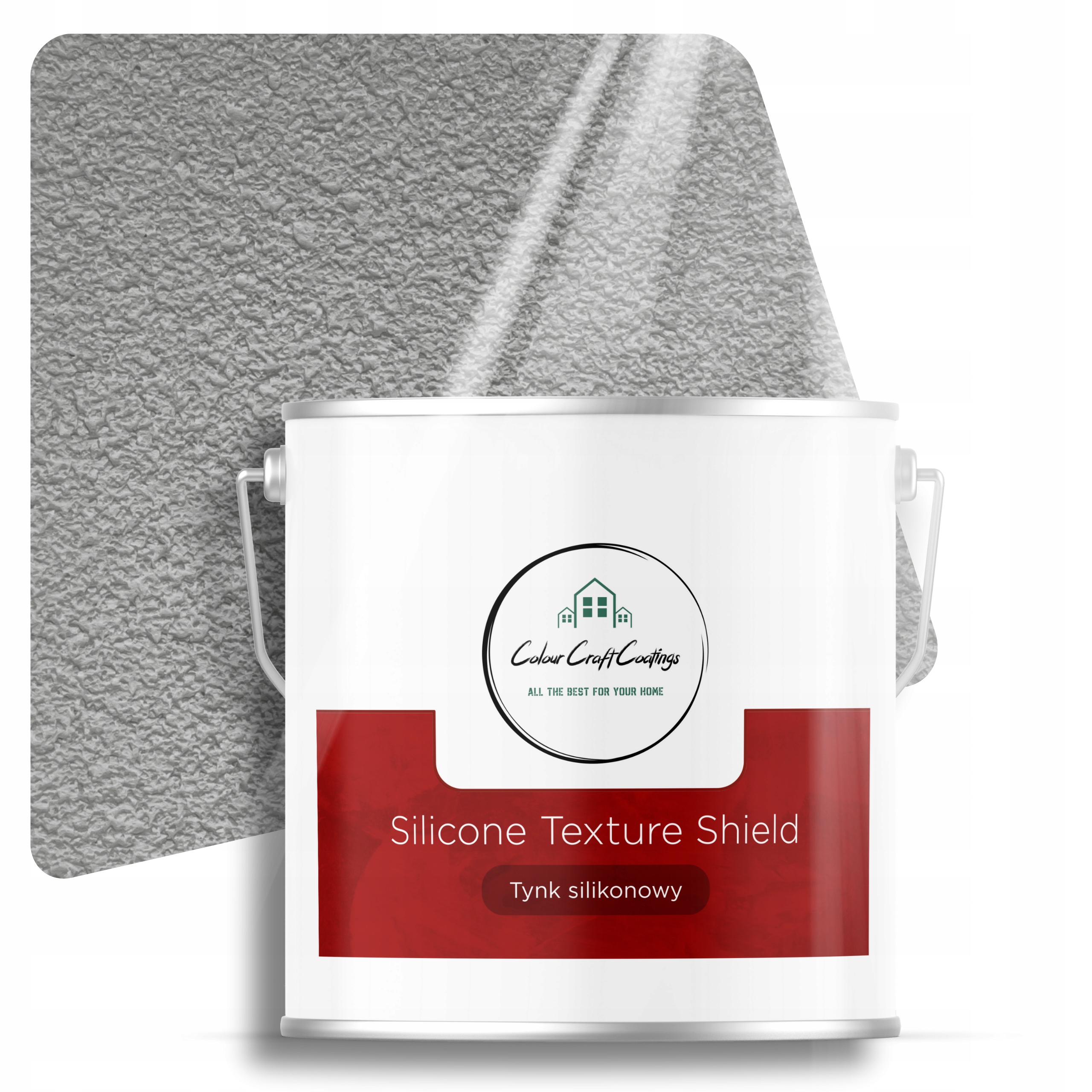 Silikonová omítka 1.0MM Beránek Šedá 7KG F264