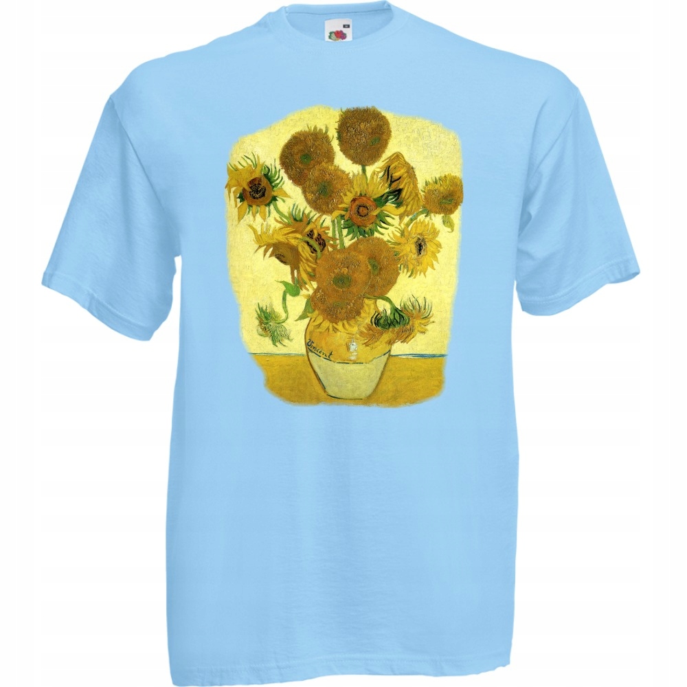 

Koszulka z nadrukiem Van Gogh słoneczniki XXL