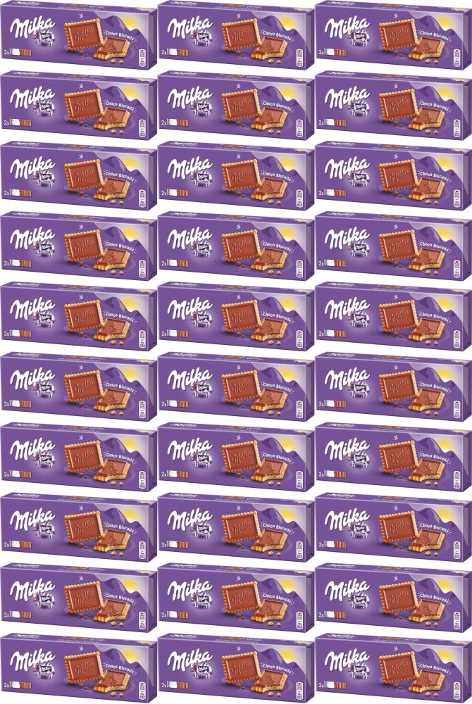 Ciastka Milka Choco ciastka, herbatniki z czekoladą mleczną 150g x84