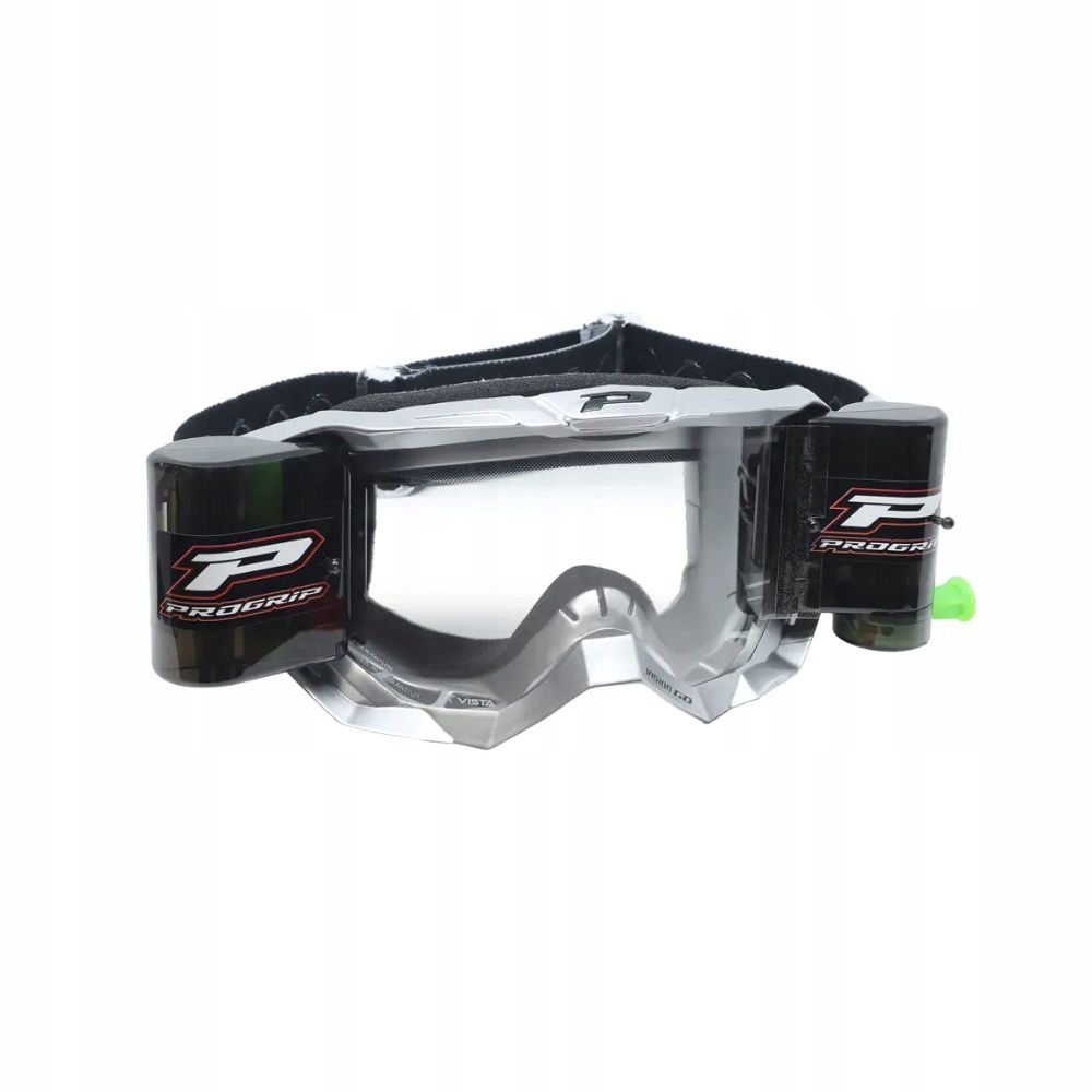 Okuliare Na Crossa Quada Pro Grip 3300 Matt Silver Roll Off XXL PZ3300RO-414