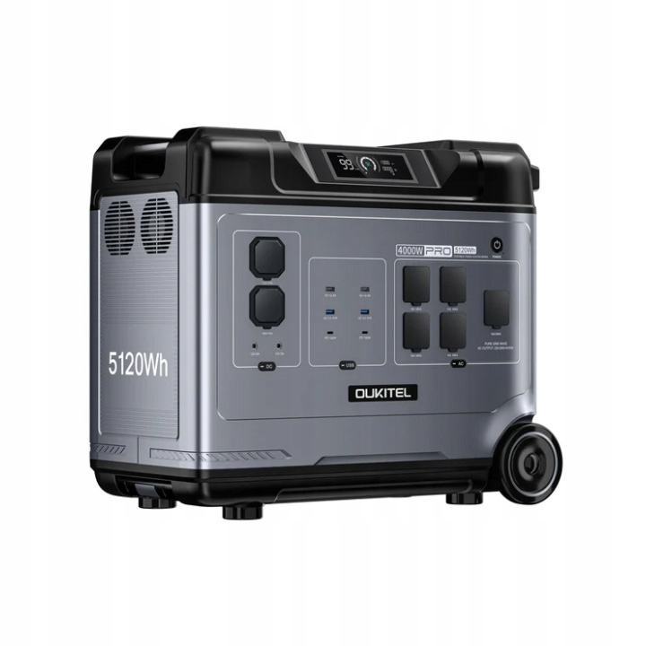 Портативна Станція Дбж 5120Wh 4000W Lifepo4 Oukitel P5000E Pro