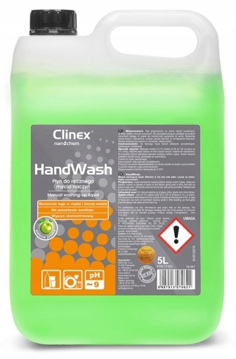 

Płyn Do Mycia Naczyń 5L Clinex Hand Wash
