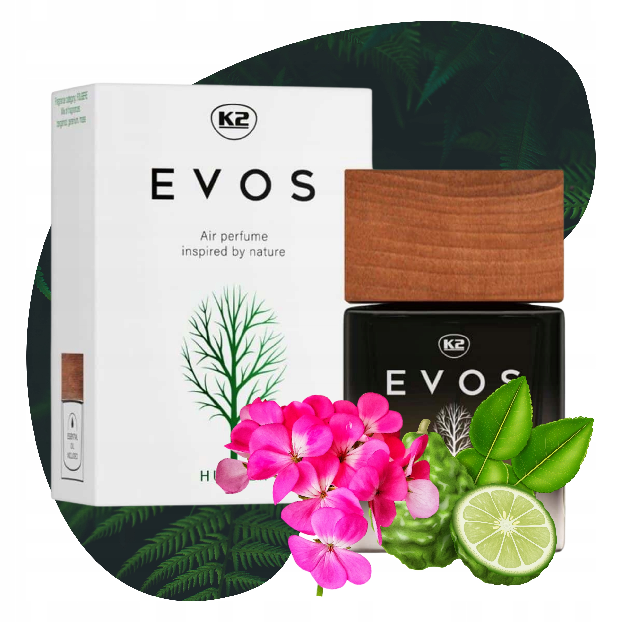 Naturalne perfumy odświeżacz powietrza do samochodu neutralizator K2 HUNTER