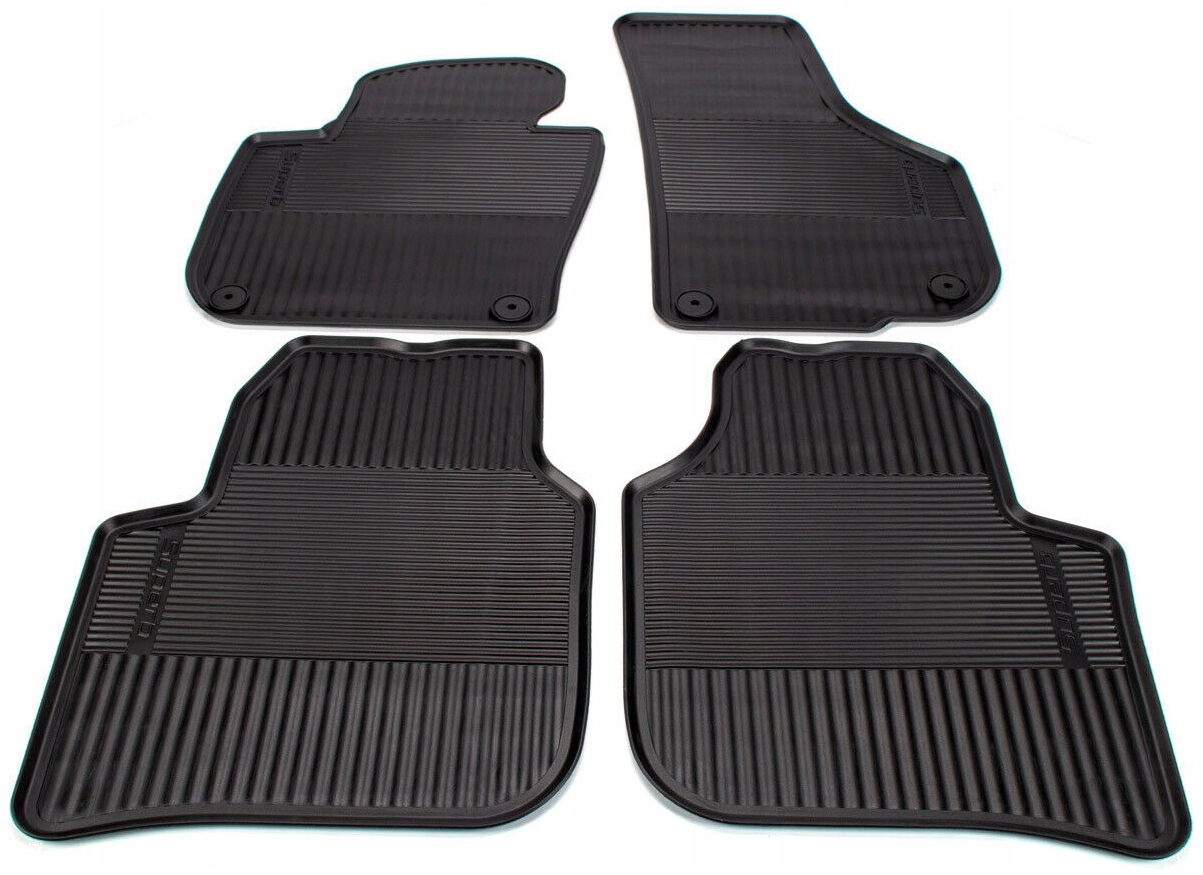 Коврики Skoda OE резиновыеt1061550 4 el.