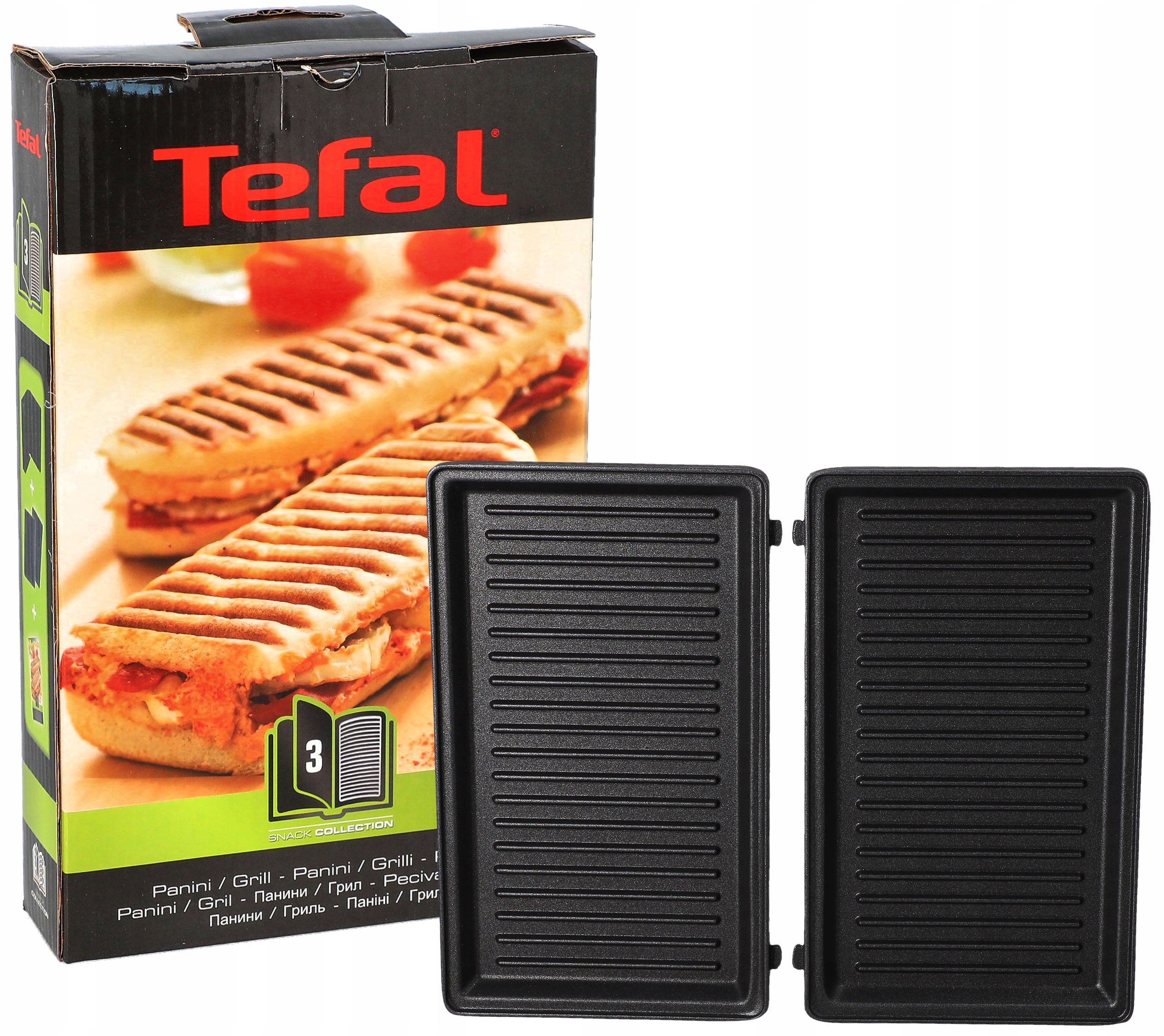 Płyty Tefal do PANINI Snack Collection XA800312