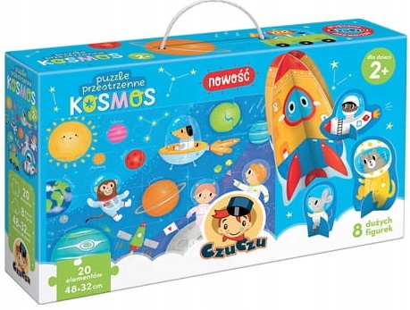 

Czuczu Puzzle Przestrzenne Kosmos 20 el. 2lata