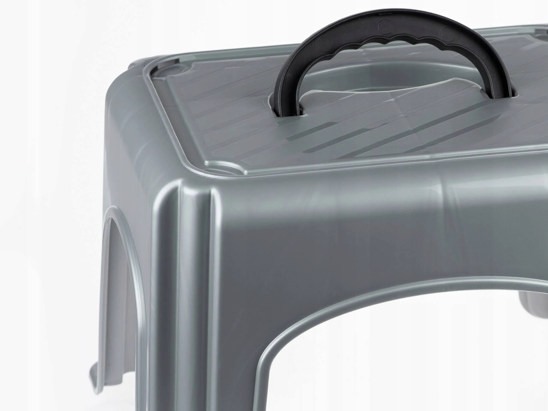 Taboret DRABINKA podest DO 150KG STOŁEK PLAST TEAM Szerokość mebla 37.5 cm