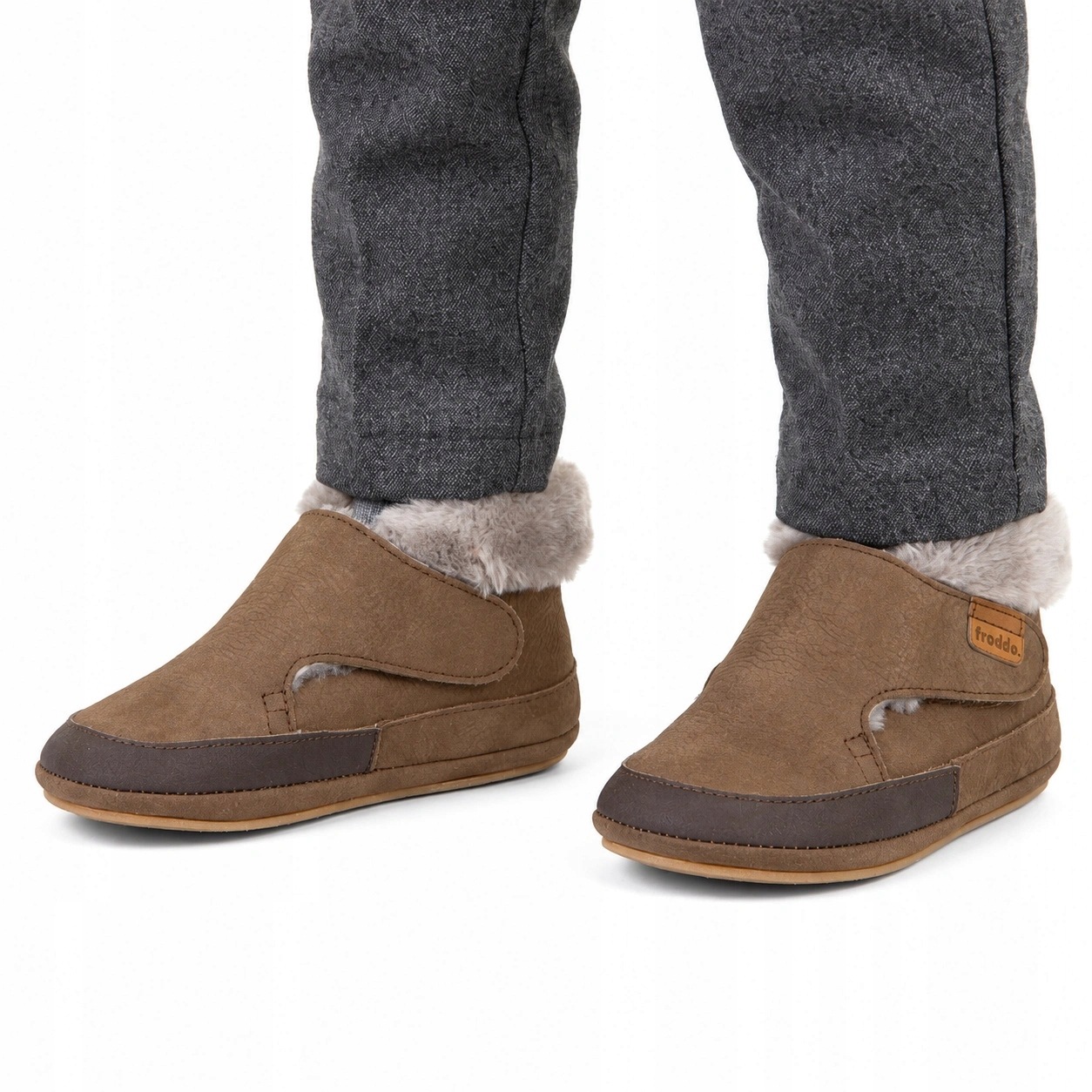 Buty dziecięce Froddo Barefoot Furry Walk lekkie na co dzień