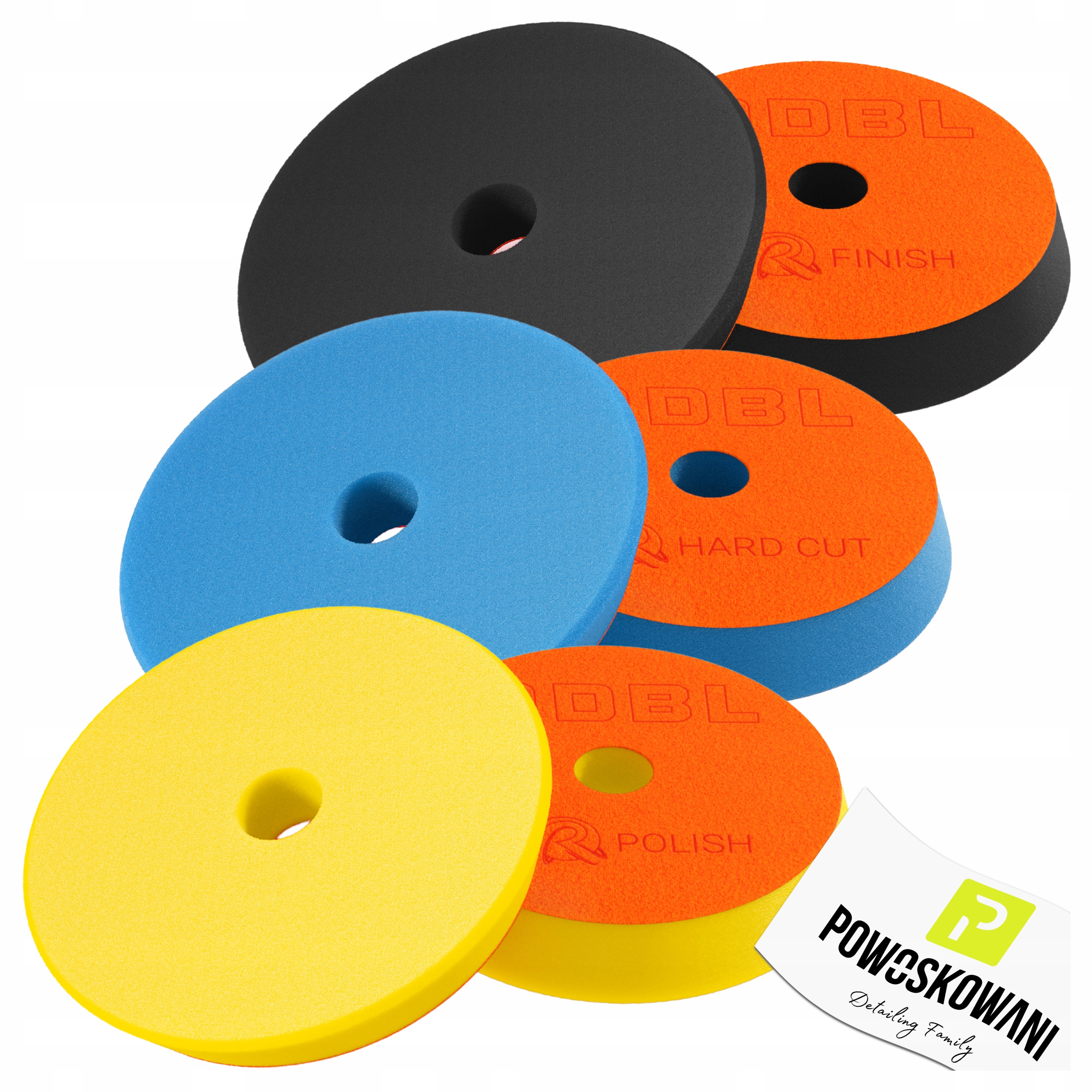 Adbl Roller Da 150 mm Set Leštících Padů Hard Cut Polish Finish