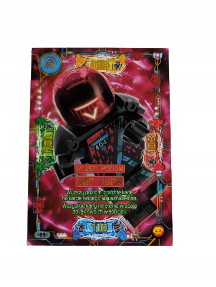 Karta Lego Ninjago Seria 5 Następny Poziom Nr 085