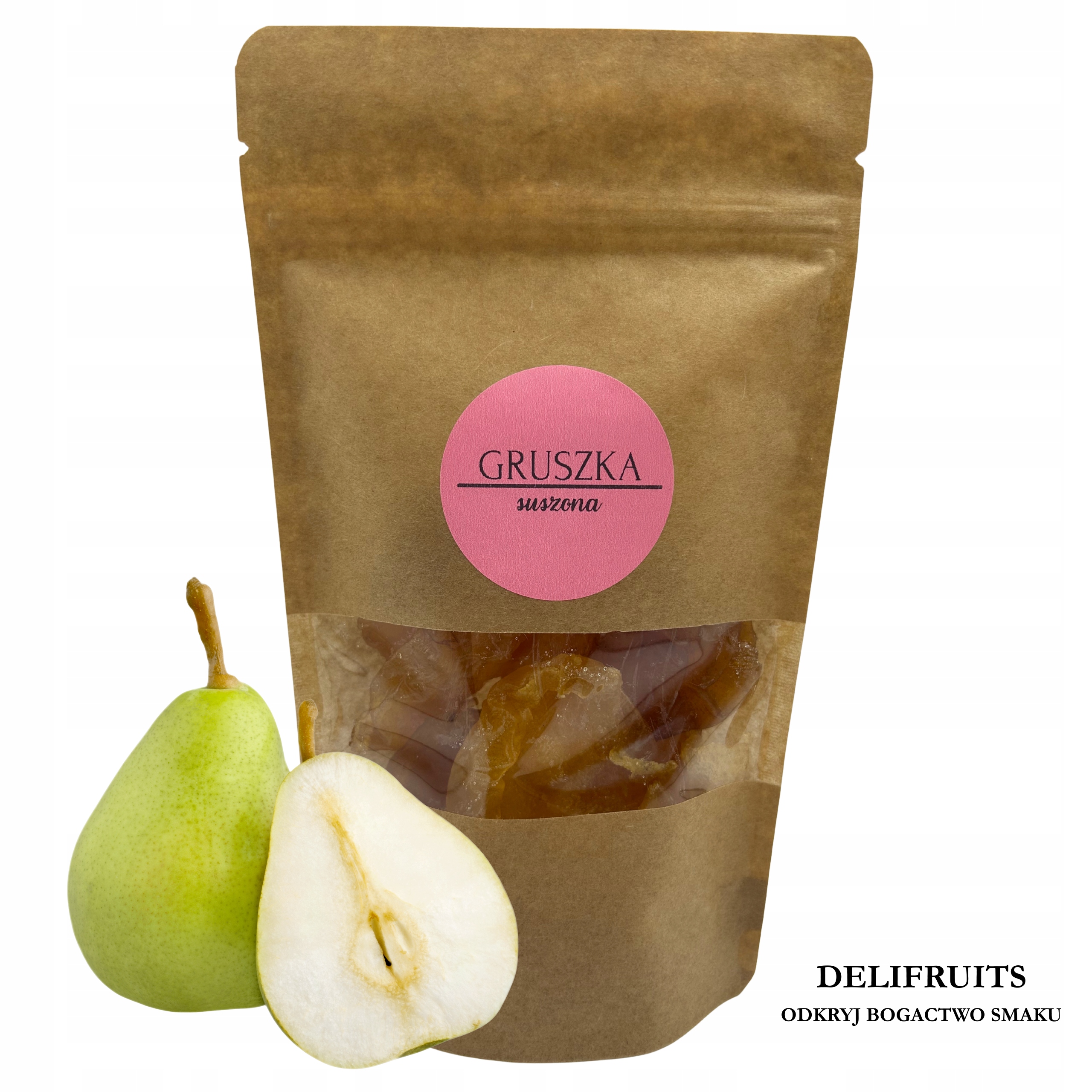 Levně Sušená Hruška 2,5 Kg (2500 G) Delifruits, Sladké Ovoce, Vysoká Kvalita