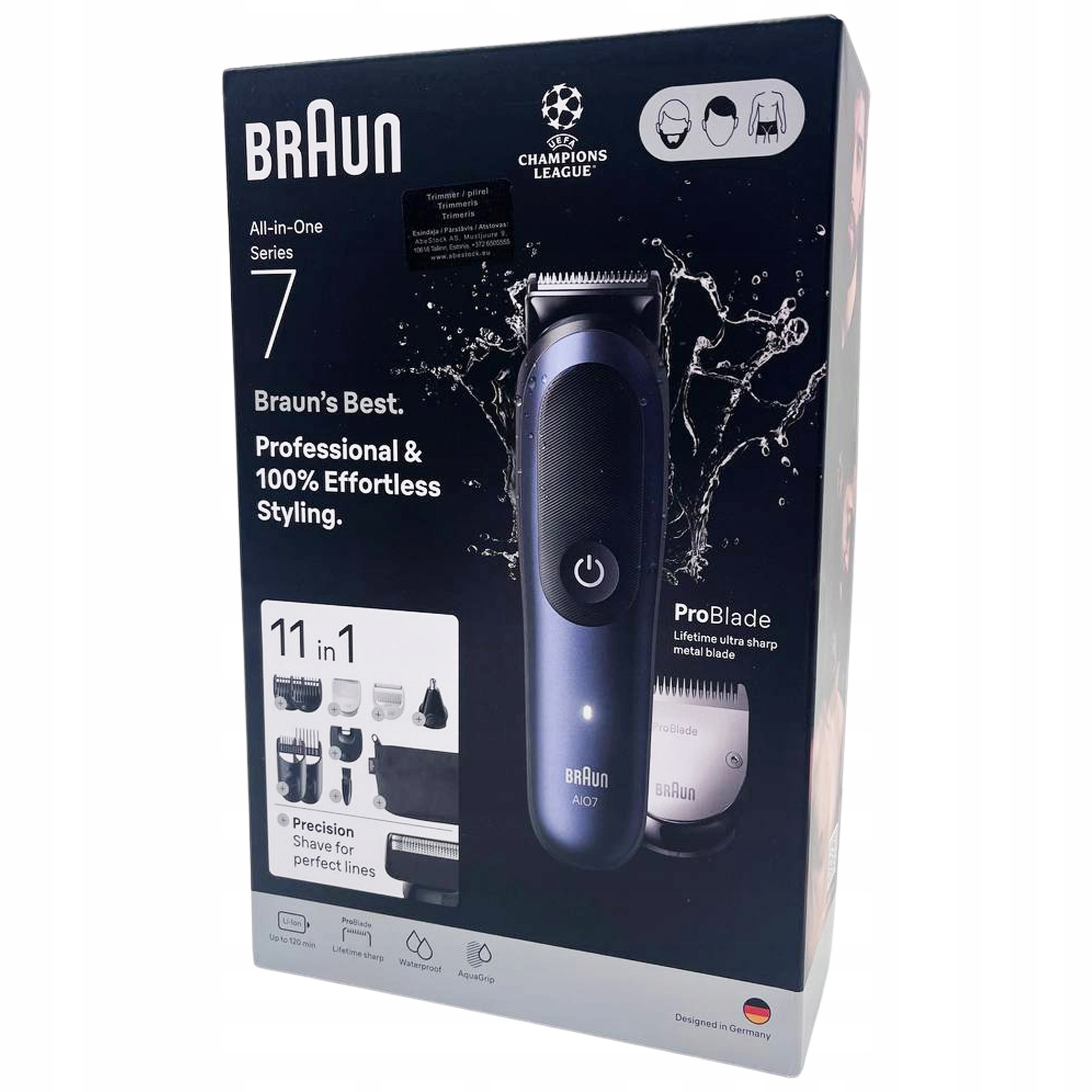 Set Na Starostlivosť O Telo Braun AIO7540 All-in-One 7 11v1