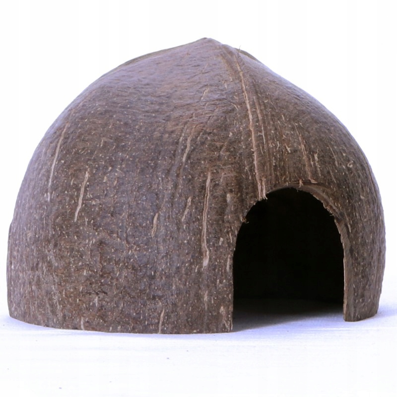 

Kryjówka kokos Jaszczczurka Pająk Gekon Terrarium