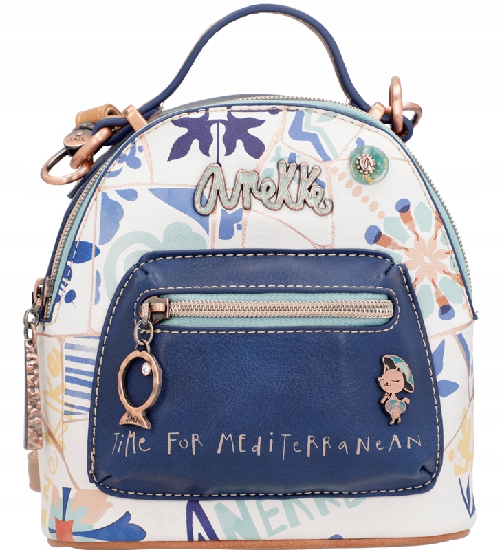 

A313 Anekke Mediterranean mini plecak torebka 2w1