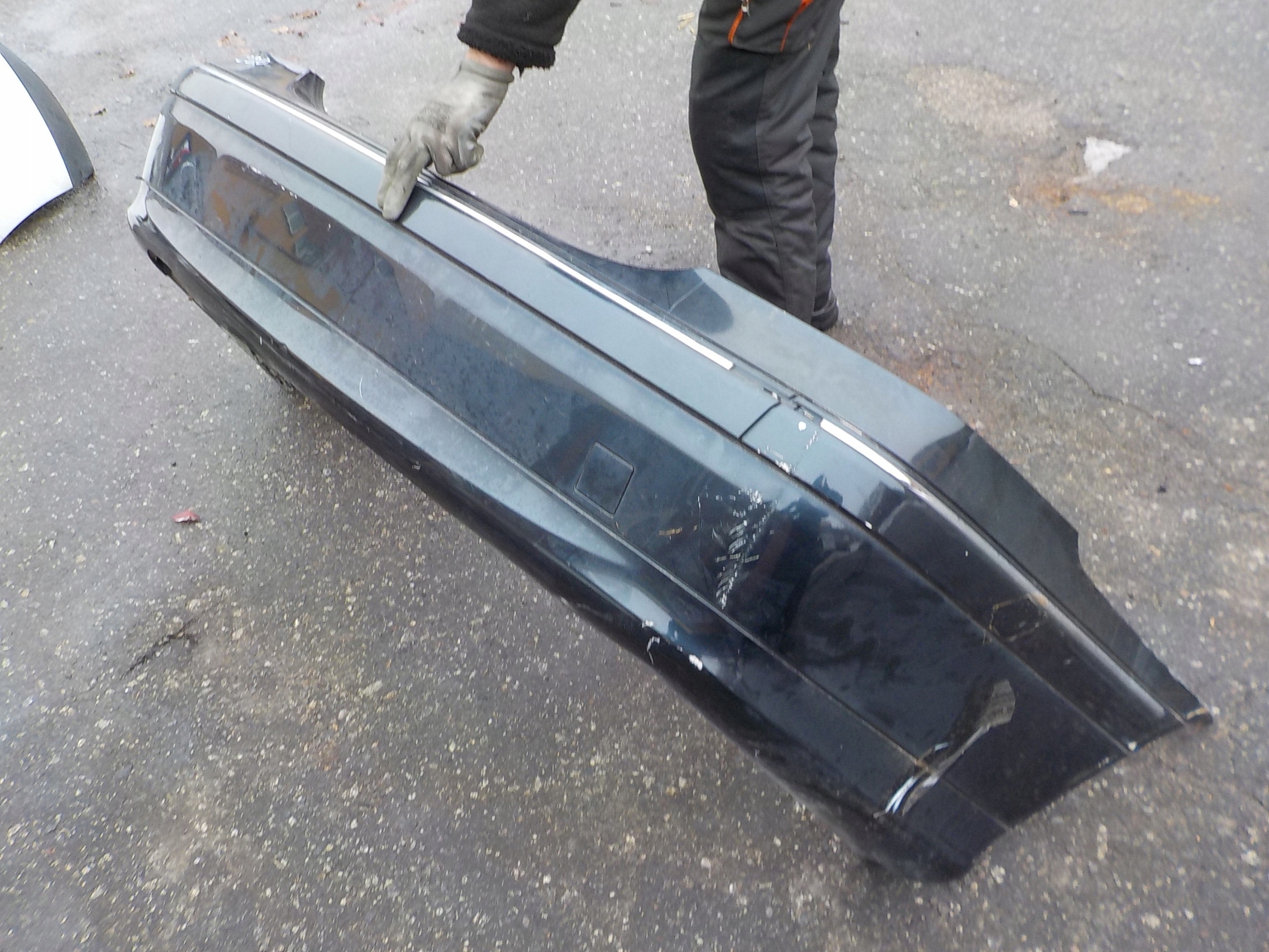 bumper rear part complete mercedes w203 sedan 2001r