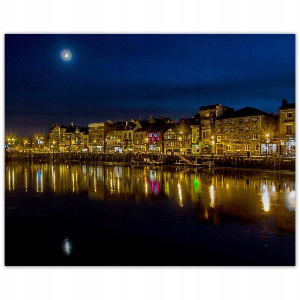 

Plakat 50x40 Nadmorskie miasteczko