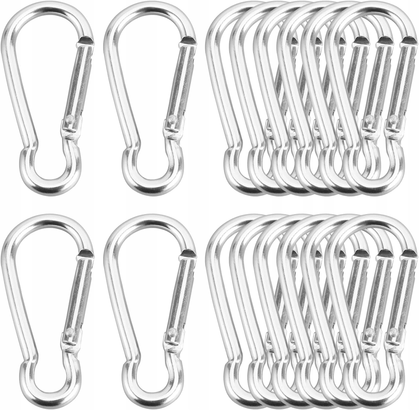 KARABIŃCZYK strażacki 50 mm do LIN Smyczy dla psa Brelok do kluczy 1SZT Mechanizm strażacki