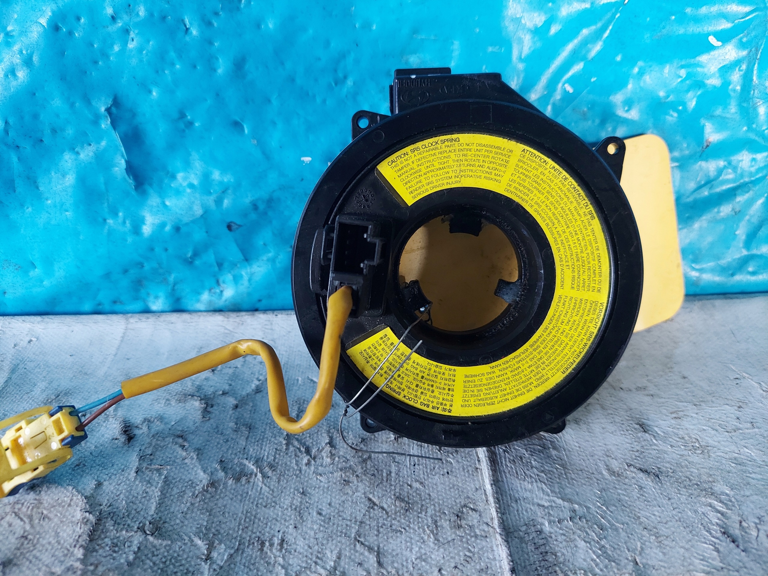 ring airbag HYUNDAI TUCSON 2.0 16V 2006 R