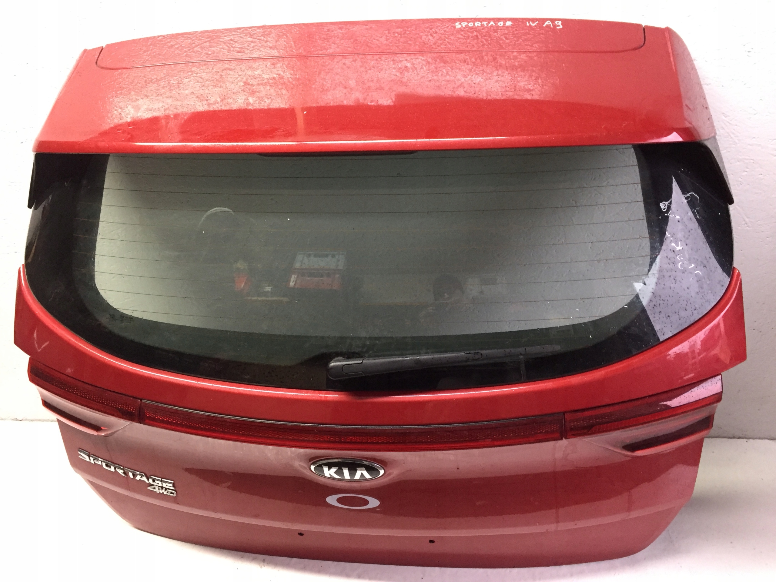 KLAPA TYŁ BAGAŻNIKA KIA SPORTAGE IV KOLOR A9 LIFT