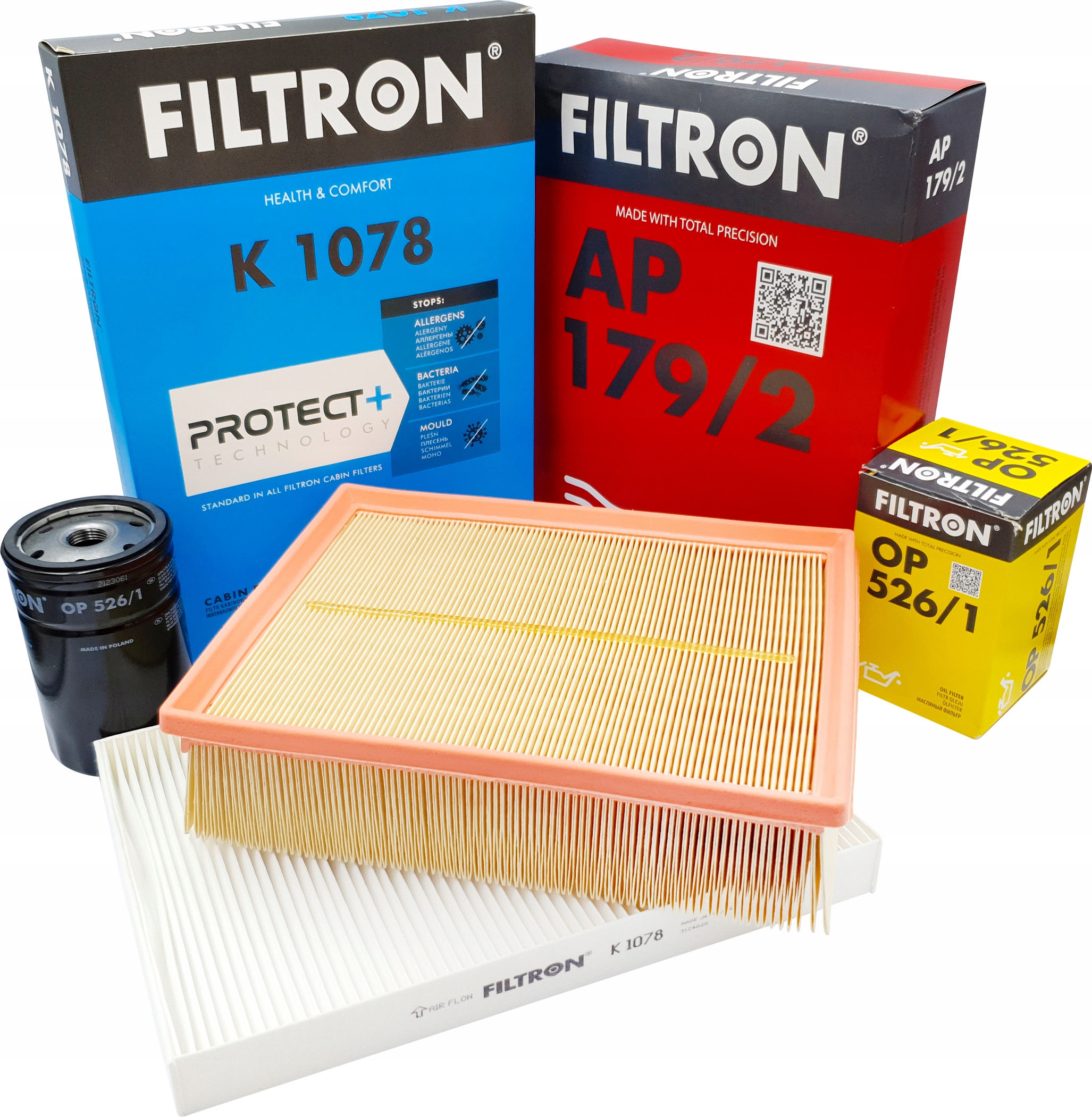 

Filtron Zestaw Filtrów Audi A4 B6 B7 1.6 102KM Alz