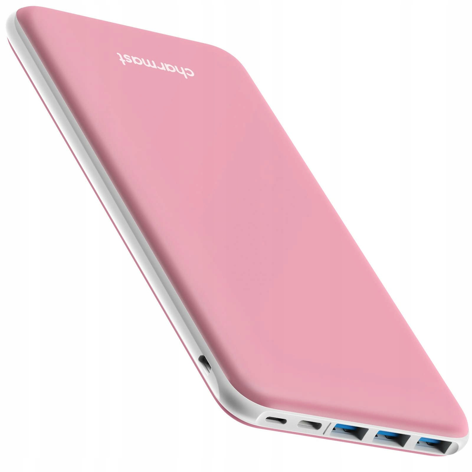 CHARMAST Powerbank 26800mAh USB C Różowy do iPhone Samsung Huawei Tablet — miniatura 2