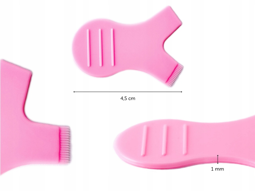 D1-1 RÓŻOWY GRZEBYK Y LAMINACJA RZĘS LIFTING 5x Rodzaj grzebyki