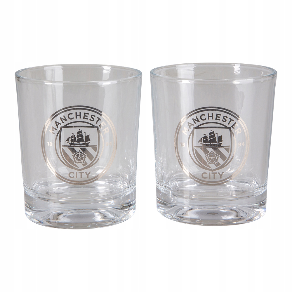 Sklenice Na Whiskey Manchester City 2x Originální Sklenice Sklenice City