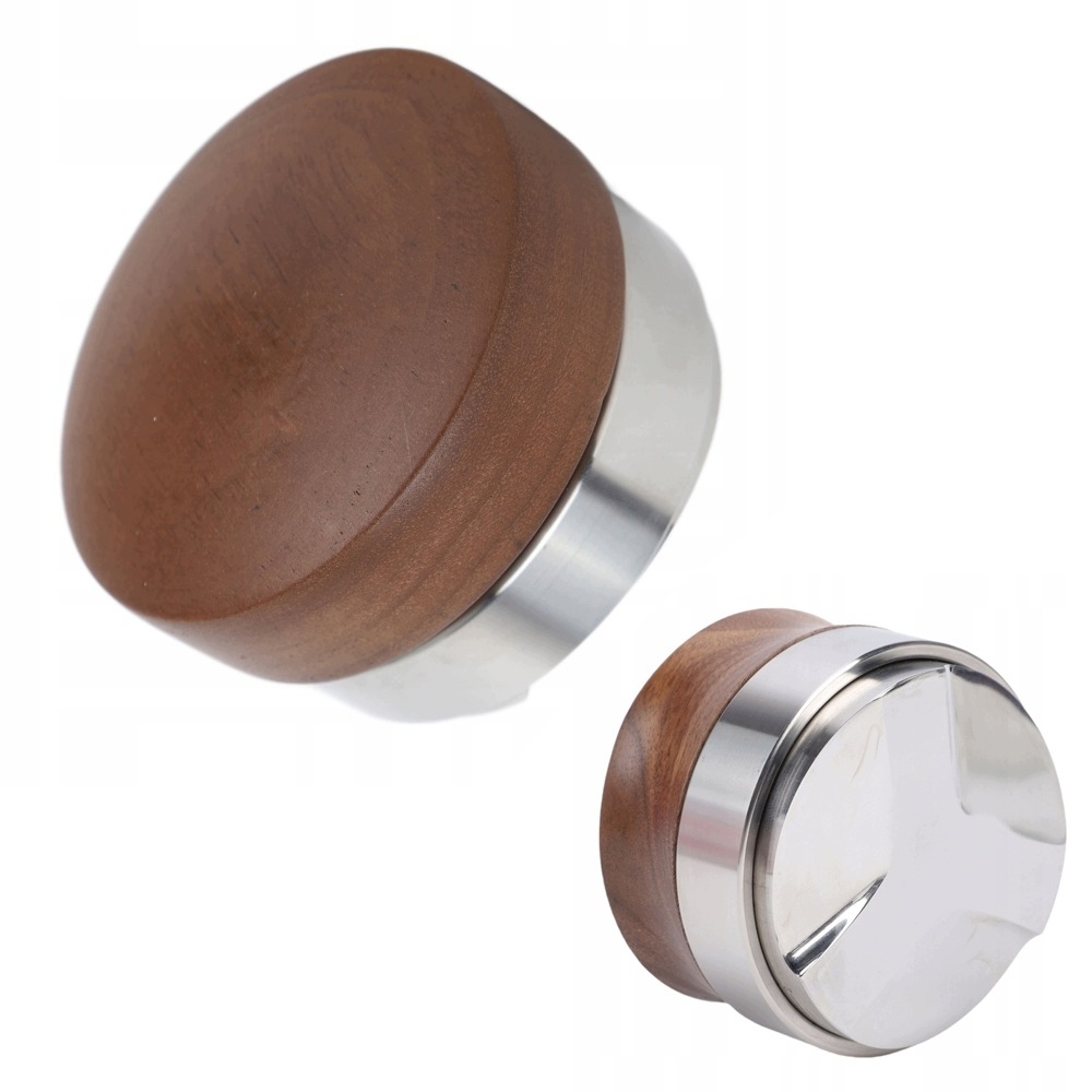 Distributor kávy nastavitelný leveling Tool58 mm nerezová ocel 304+ořech