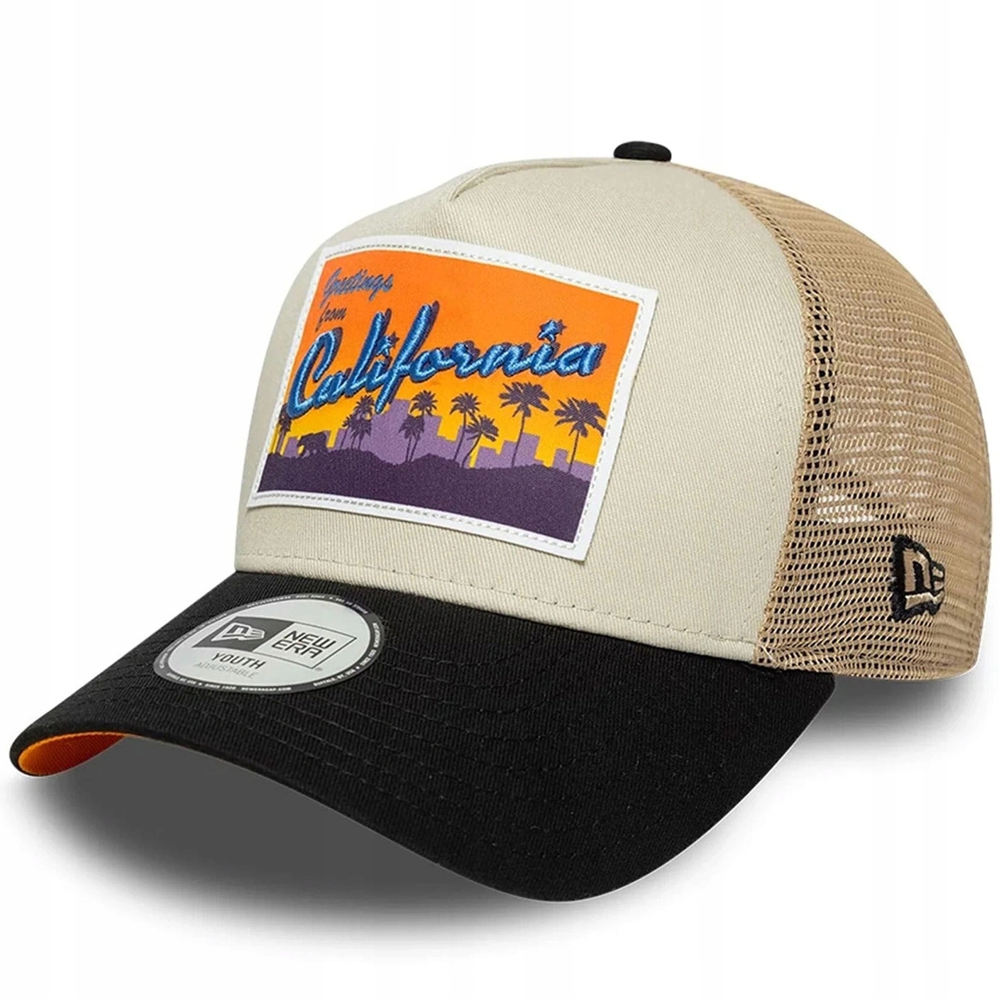 Czapka z daszkiem New Era dziecięca California los angeles haftowane logo