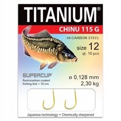 Przypon Karpiowy Chinu #12 0,128mm 10x Robinson