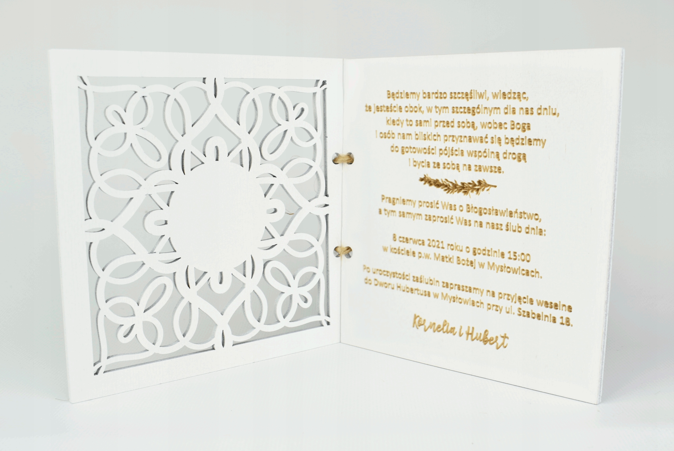 ZAPROSZENIE DLA RODZICÓW PROŚBA O BŁOGOSŁAWIEŃSTWO Stan opakowania oryginalne