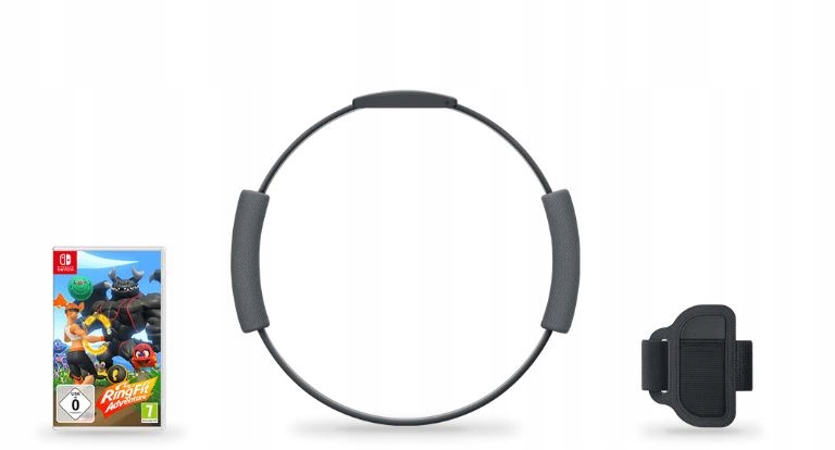 NINTENDO RING FIT ADVENTURE SWITCH NOWA GRA ĆWICZENIA FITNESS Tematyka zręcznościowe