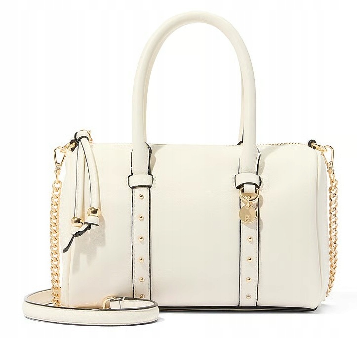 Mini kabelka Legend Victoria's Secret krémová s cvočky