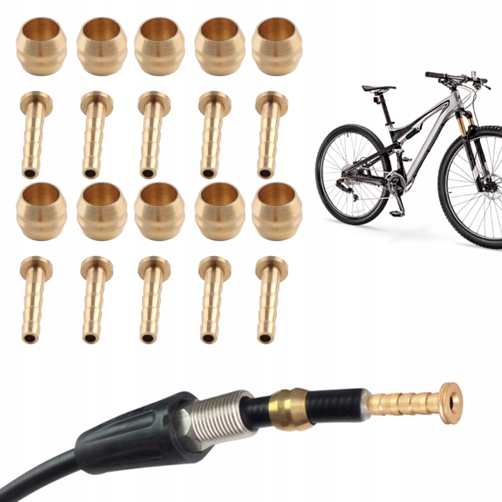 Oliwki I Końcówki Do Przewódów Hydraulicznych Shimano 10 Zestaw