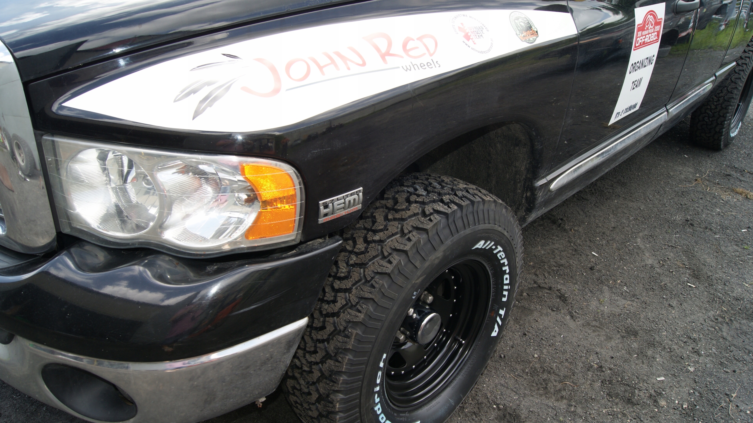 FELGI STALOWE CZARNY MAT 17X9 5x139,7 ET0 RAM1500 Model A15