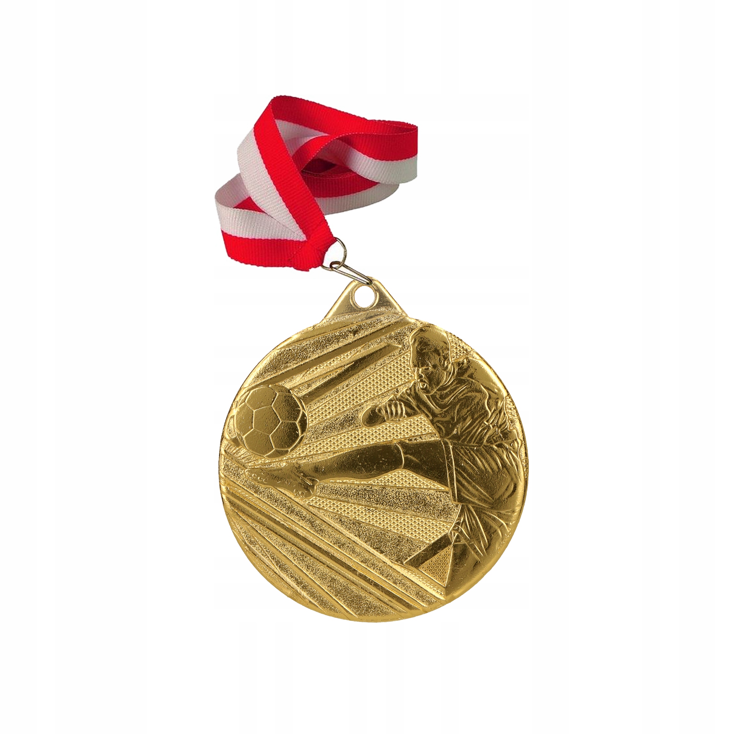 Medal+wstążka+grawer dzień dziecka sportu Piłka nagroda sport komplet g/s/b