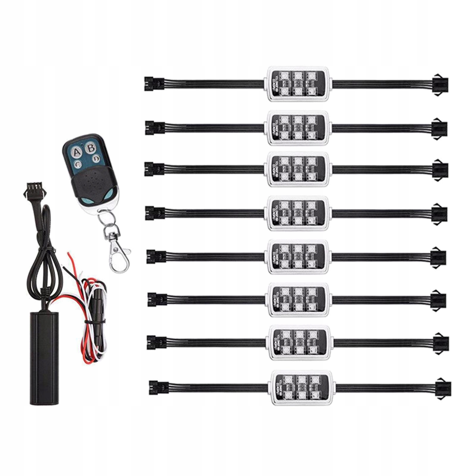 Світлодіодна стрічка RGB для мотоциклів / багатобарвна неонова з