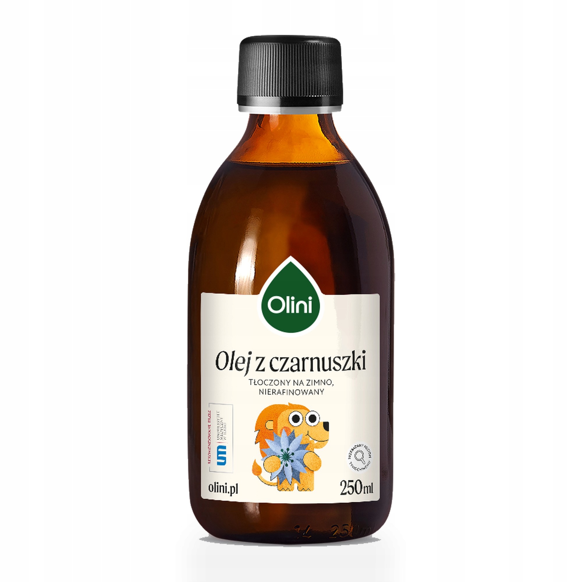 Olini Olej z czarnuszki z lwem 250 ml