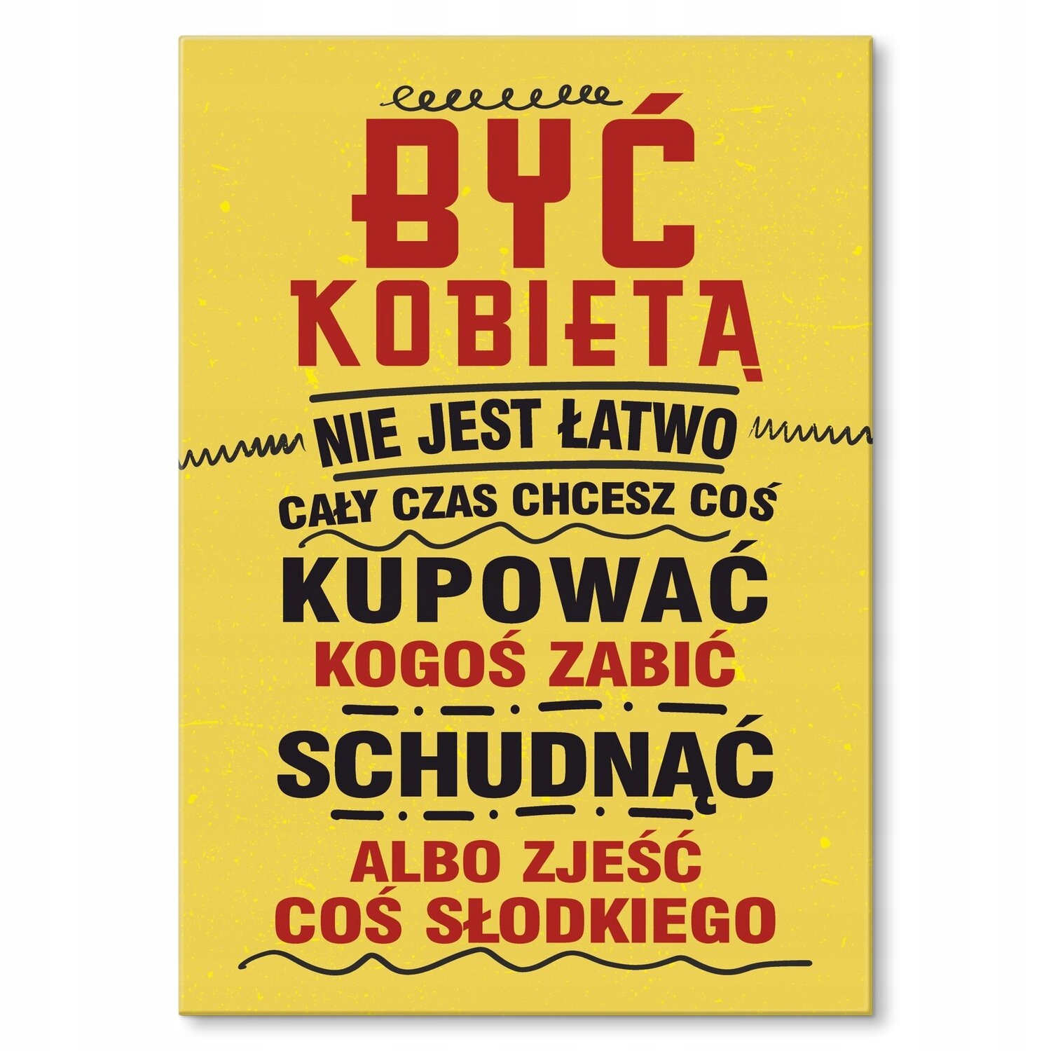 Kovový plakát být ženou Šild Plech 30 x 42 cm Dárek