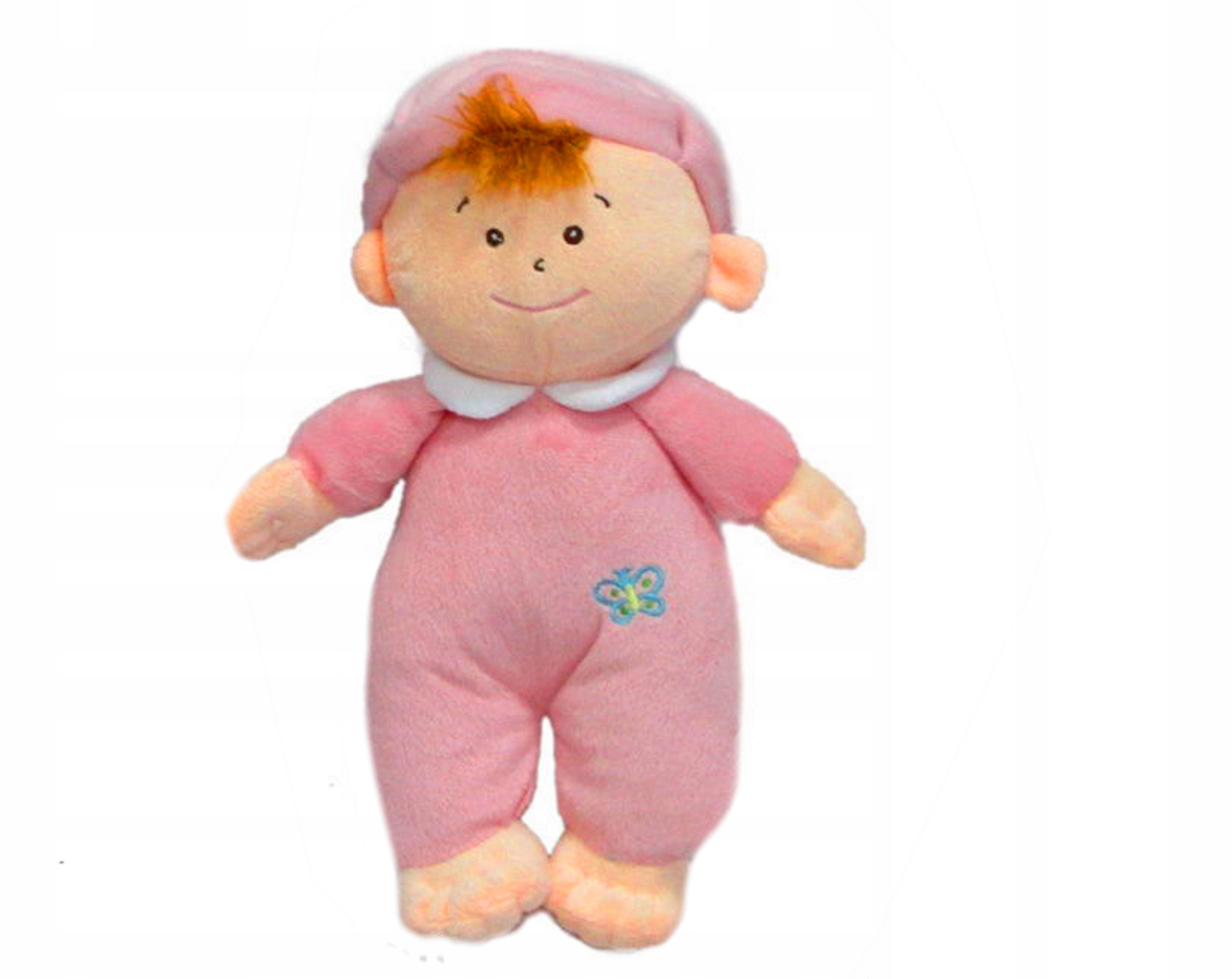 

Lalka szmaciana Dziewczynka śpioszek Maskotka róż