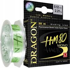 

Żyłka Dragon HM80 Pro Mono 0,223mm 150m 6,30kg