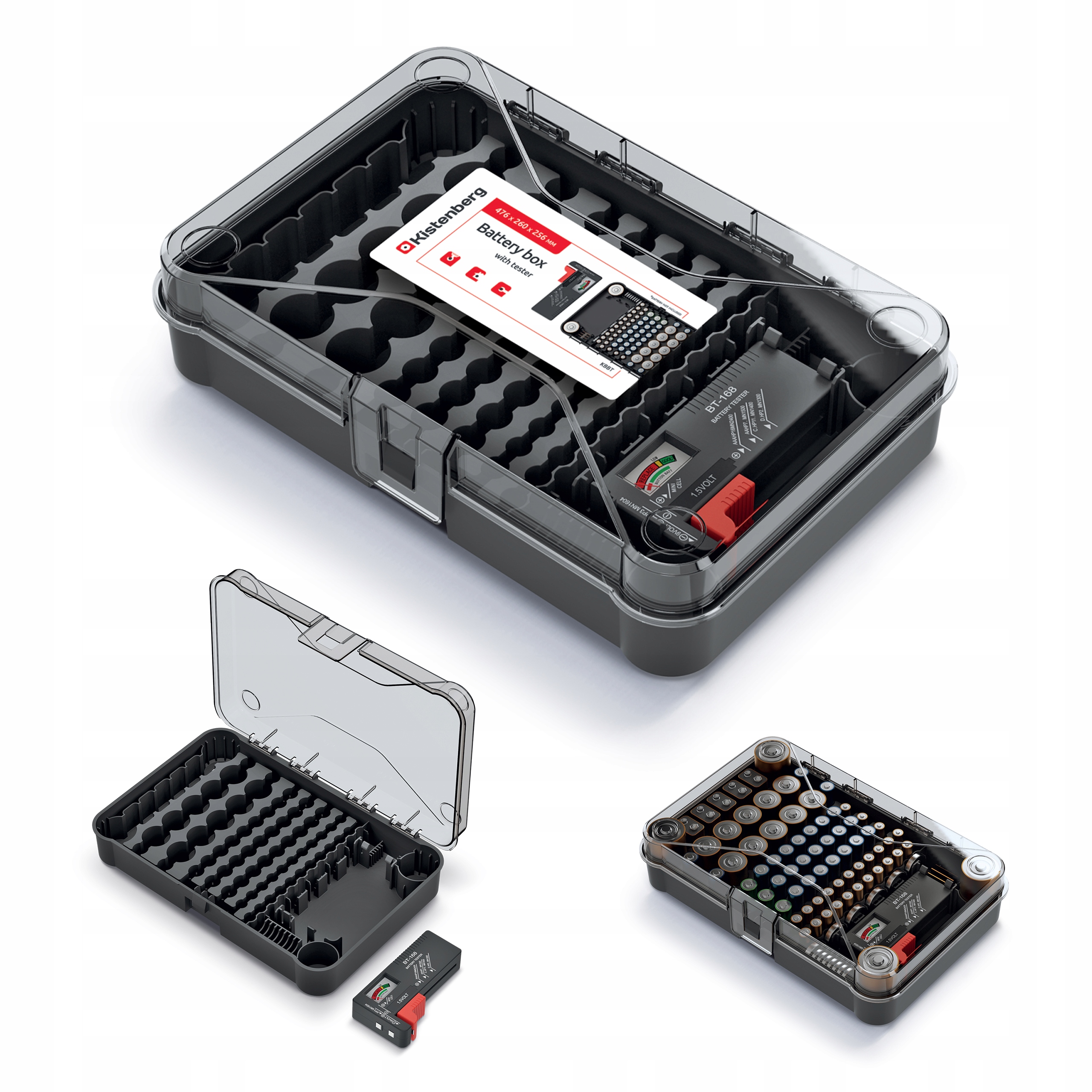 

Organizer Skrzynka Na Baterie Kistenberg Tester