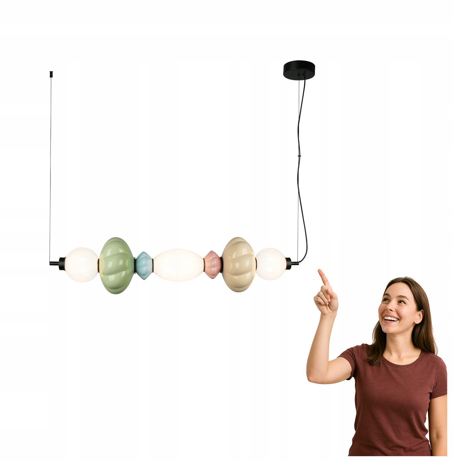 Závesná Led lampa 24W Tordi PND-94721-3A-MLTI Italux