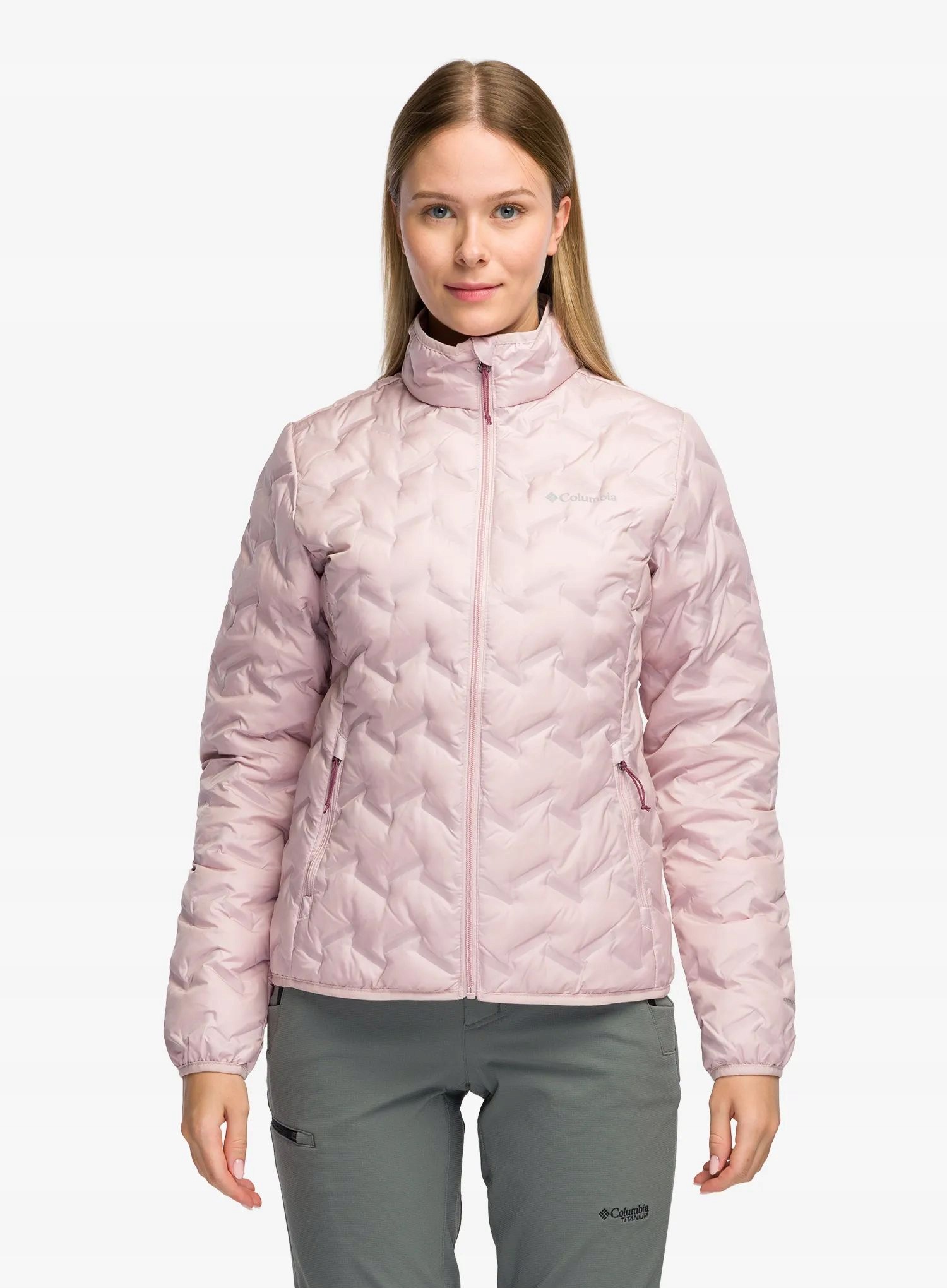 Kurtka puchowa damska Columbia Delta Ridge II Down Jacket mineral pink S