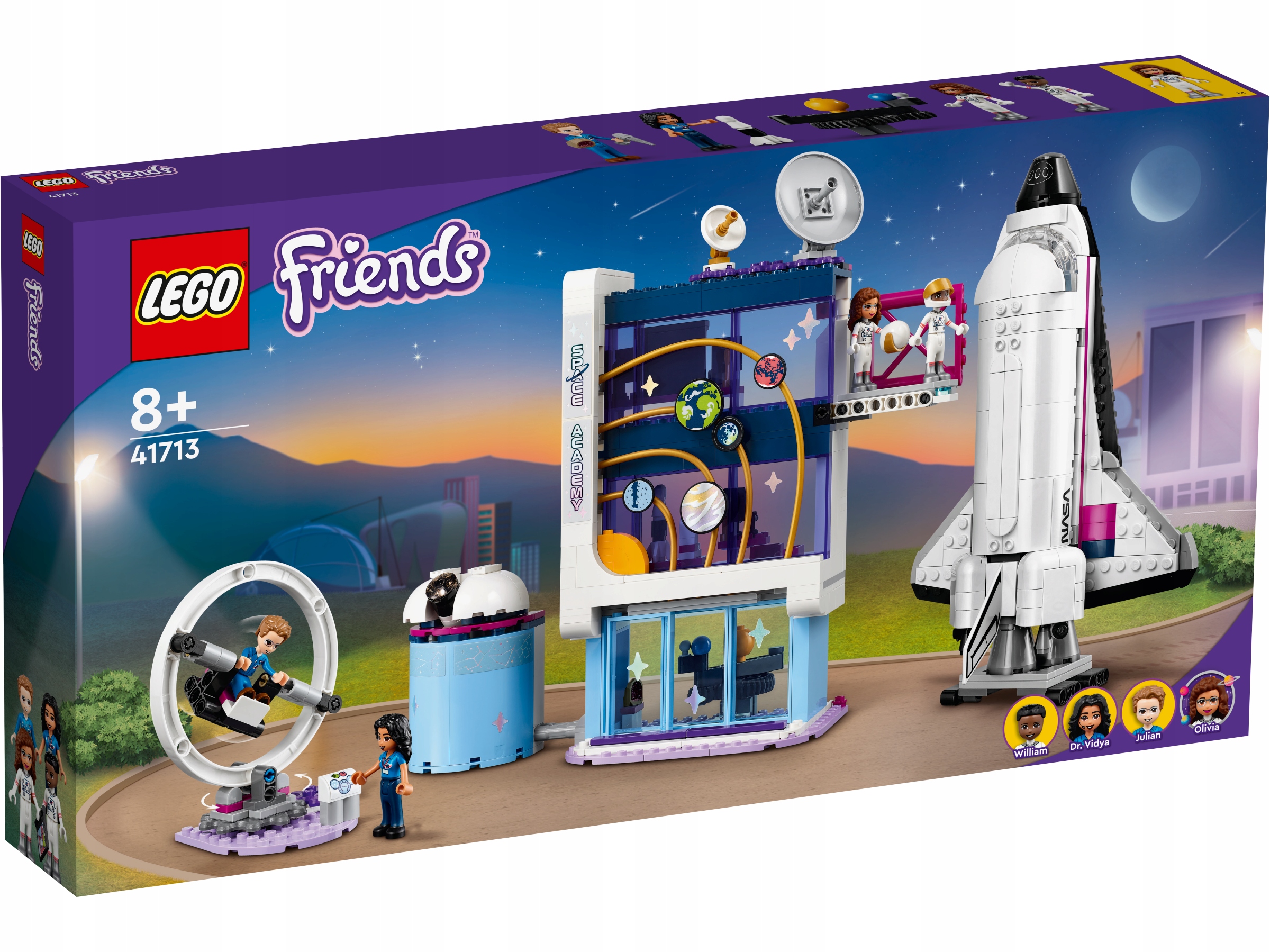 

Lego Friends Kosmiczna akademia Olivii 41713