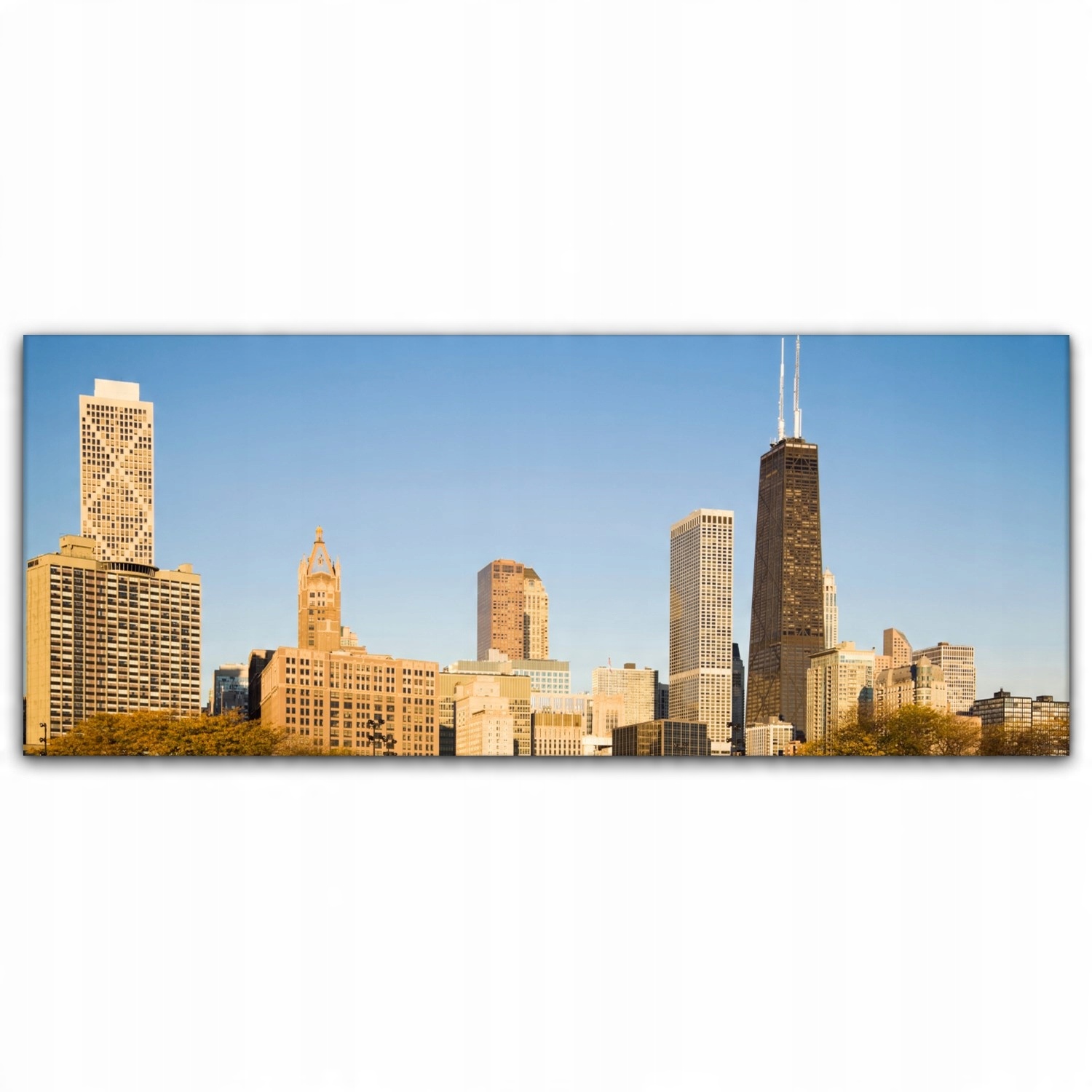 

Fotoobraz na płótnie 125x50 Jesień Chicago Miasto